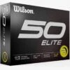 Wilson Staff Wilson 50 Elite Yellow Golf Balls -Precision Swing Golf Store 2023 wilson 50 elite yellow golf balls box itempicture