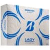 Bridgestone Lady Precept White Golf Balls -Precision Swing Golf Store bridgestone 2021 lady precept white golf balls lid itempicture