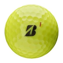 Bridgestone Tour B X Yellow Personalized Golf Balls -Precision Swing Golf Store bridgestone 2022 tour b x yellow golf balls front itempicture