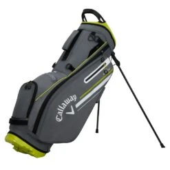 Callaway 2023 Chev Stand Bag -Precision Swing Golf Store callaway 2023 chev stand bag charcoal flo yellow itempicture