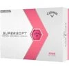 Callaway Supersoft Matte Pink Golf Balls -Precision Swing Golf Store callaway 2023 supersoft matte pink golf balls lid itempicture 1
