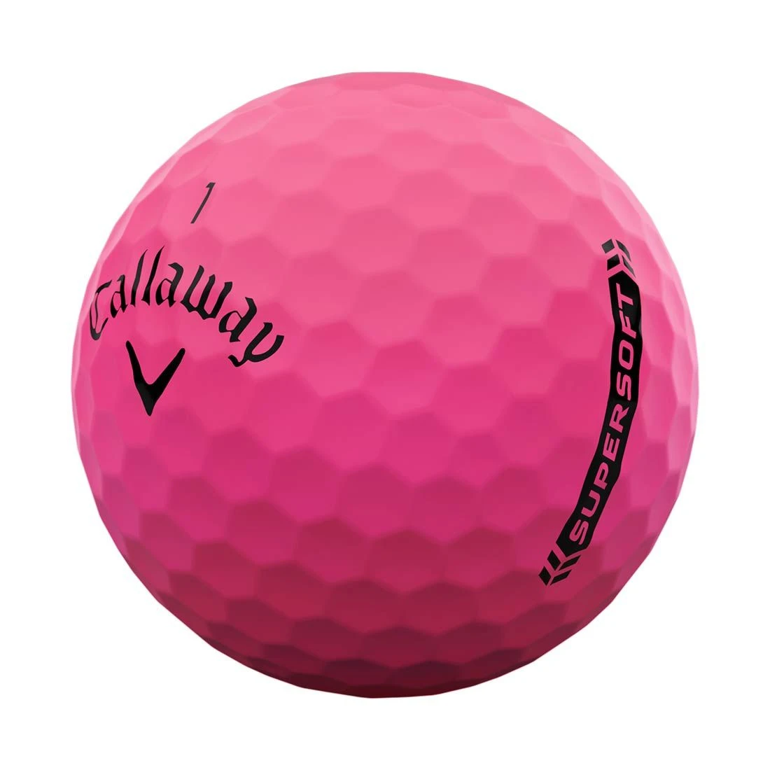 Callaway Supersoft Matte Pink Golf Balls 4 Callaway Supersoft Matte Pink Golf Balls - Image 2