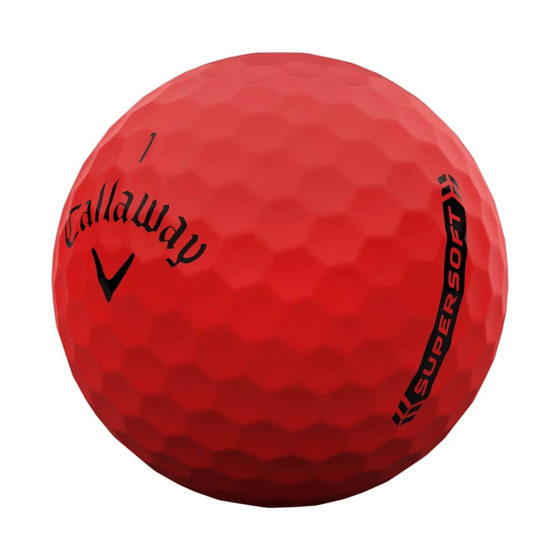 Callaway Supersoft Matte Red Golf Balls 4 Callaway Supersoft Matte Red Golf Balls - Image 2