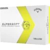 Callaway Supersoft Yellow Personalized Golf Balls -Precision Swing Golf Store callaway 2023 supersoft yellow golf balls lid itempicture