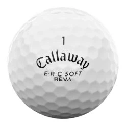 Callaway Women's ERC Soft REVA Personalized Golf Balls -Precision Swing Golf Store callaway 23 womens erc soft reva golf balls front stamp v2 itempicture