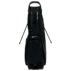 Nike Air Sport 2 Stand Bag -Precision Swing Golf Store nike air sport 2 stand bag black black white back itempicture