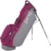 Ping 2020 Women's Hoofer Lite Stand Bag -Precision Swing Golf Store ping 2020 womens hoofer lite stand bag grey garnet magenta itempicture