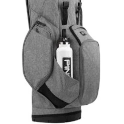 Ping Hoofer 14-Way Stand Bag -Precision Swing Golf Store ping 2023 hoofer 14 way stand bag heather grey black detail2 itempicture