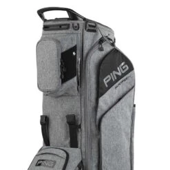 Ping Hoofer 14-Way Stand Bag -Precision Swing Golf Store ping 2023 hoofer 14 way stand bag heather grey black detail3 itempicture