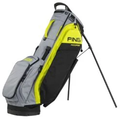 Ping Hoofer Stand Bag -Precision Swing Golf Store ping 2023 hoofer stand bag black iron neon yellow itempicture