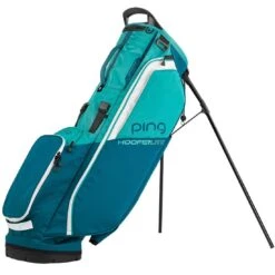 Ping Women's Hoofer Lite Stand Bag -Precision Swing Golf Store ping 2023 womens hoofer lite stand bag morrocan blue teal white itempicture