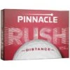 Pinnacle Rush White Personalized Golf Balls -Precision Swing Golf Store pinnacle rush 12 pack white golf balls 2019 itempicture