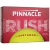 Pinnacle Rush Yellow Personalized Golf Balls -Precision Swing Golf Store pinnacle rush 12 pack yellow golf balls 2019 itempicture