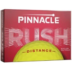 Pinnacle Rush Yellow Personalized Golf Balls