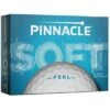 Pinnacle Soft White Personalized Golf Balls -Precision Swing Golf Store pinnacle soft 12 pack white golf balls 2019 itempicture