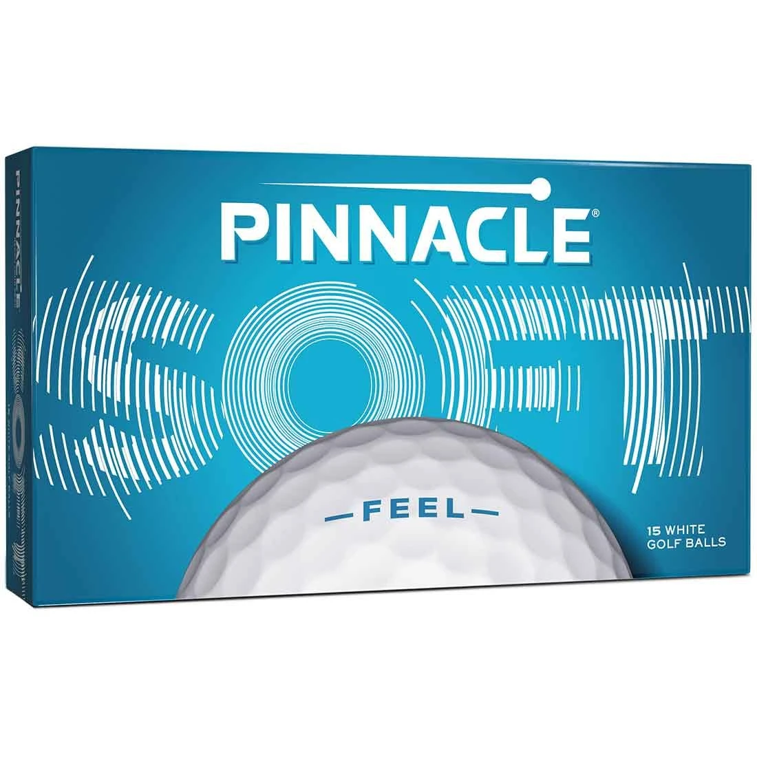 Pinnacle Soft 15-Pack White Personalized Golf Balls 3 Pinnacle Soft 15-Pack White Personalized Golf Balls