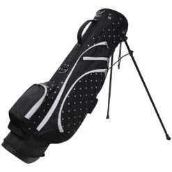 RJ Sports Women's Carrie Stand Bag -Precision Swing Golf Store rj sports womens carrie bag polkadot itempicture