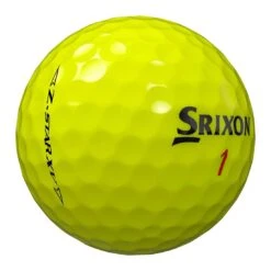 Srixon Z-Star XV Personalized Yellow Golf Balls -Precision Swing Golf Store srixon z star xv 8 yellow golf balls stamp itempicture 1