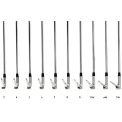 Srixon ZX7 Irons -Precision Swing Golf Store srixon zx7 irons toe lineup itempicture