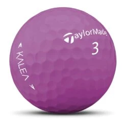 TaylorMade Women's Kalea Purple Golf Balls -Precision Swing Golf Store tay ormade 2022 womens kalea purple golf balls quarter itempicture