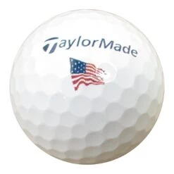 TaylorMade TP5 My Symbol USA Flag Golf Balls -Precision Swing Golf Store taylormade tp5 my symbol usa flag stamp golf balls itempicture