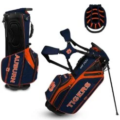 Team Effort NCAA Caddie Carry Hybrid Bag -Precision Swing Golf Store team effort ncaa caddie carry hybrid bag auburn tigers itempicture