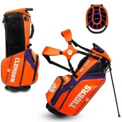 Team Effort NCAA Caddie Carry Hybrid Bag -Precision Swing Golf Store team effort ncaa caddie carry hybrid bag clemson tigers itempicture