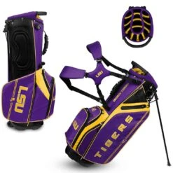 Team Effort NCAA Caddie Carry Hybrid Bag -Precision Swing Golf Store team effort ncaa caddie carry hybrid bag lsu tigers itempicture