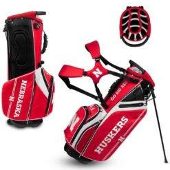 Team Effort NCAA Caddie Carry Hybrid Bag -Precision Swing Golf Store team effort ncaa caddie carry hybrid bag nebraska cornhuskers itempicture