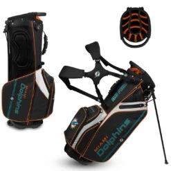 Team Effort NFL Caddie Carry Hybrid Bag -Precision Swing Golf Store team effort nfl caddie carry hybrid bag miami dolphins itempicture