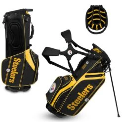 Team Effort NFL Caddie Carry Hybrid Bag -Precision Swing Golf Store team effort nfl caddie carry hybrid bag pittsburgh steelers itempicture