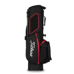 Titleist 2022 Players 4 Stand Bag -Precision Swing Golf Store titleist 2021 players 4 stand bag black black red back