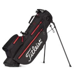 Titleist 2022 Players 4 StaDry Stand Bag -Precision Swing Golf Store titleist 2021 players 4 staydry stand bag black black red