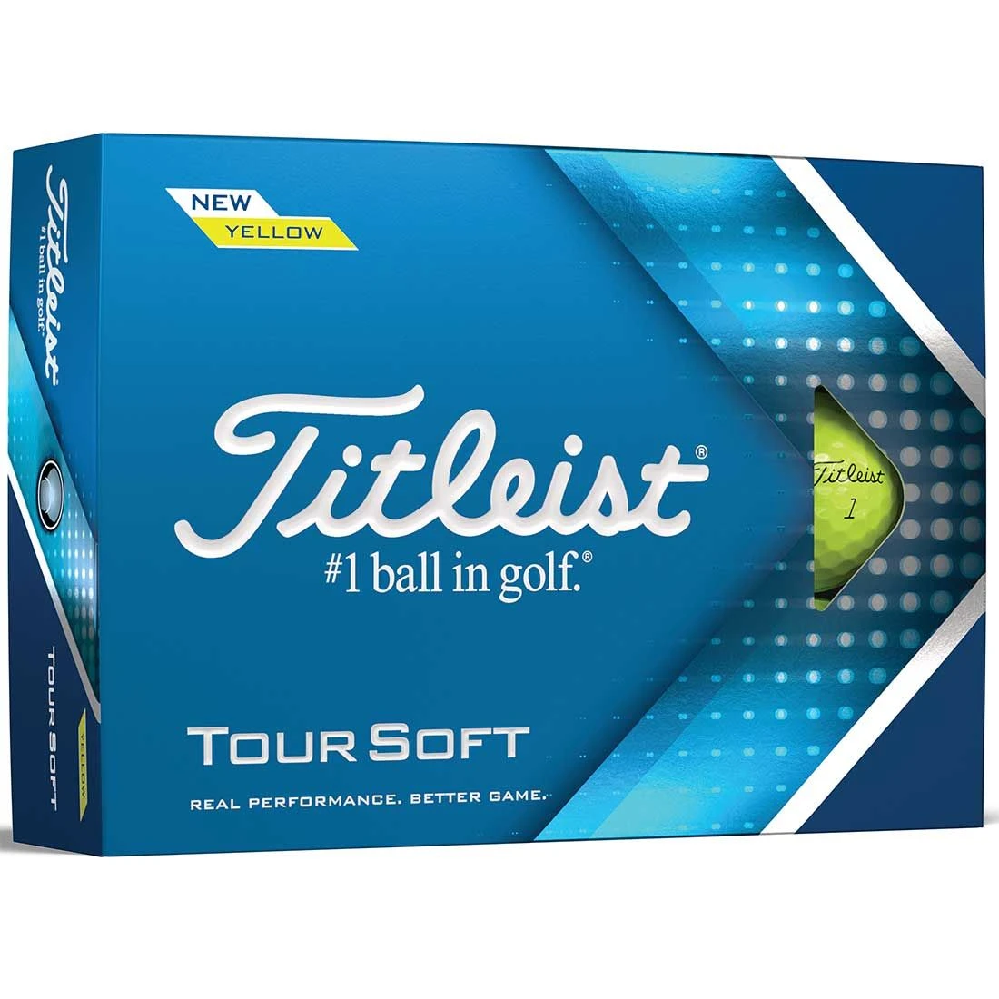 Titleist Tour Soft Yellow Personalized Golf Balls 3 Titleist Tour Soft Yellow Personalized Golf Balls