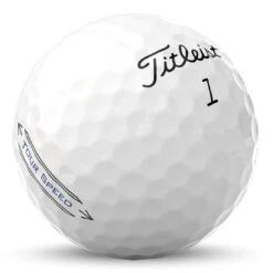 Titleist Tour Speed White Golf Balls -Precision Swing Golf Store titleist 2022 tour speed white golf balls imprints itempicture