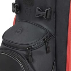 Titleist Players 5 Stand Bag -Precision Swing Golf Store titleist 2023 players 5 stand bag black black red detail1 itempicture