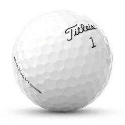 Titleist Pro V1 Golf Balls 12 Titleist Pro V1 Golf Balls -Precision Swing Golf Store titleist 2023 pro v1 golf balls low numbers ball angle itempicture