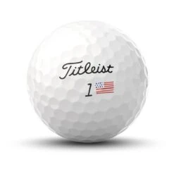 Titleist Pro V1 USA Flag Limited Edition 6-Pack Golf Balls -Precision Swing Golf Store titleist 2023 pro v1 usa golf ball 6 pack single ball itempicture