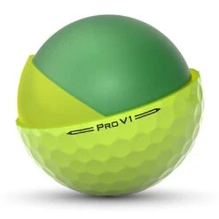 Titleist Pro V1 Yellow Personalized Golf Balls -Precision Swing Golf Store titleist 2023 pro v1 yellow golf balls cutout itempicture 1