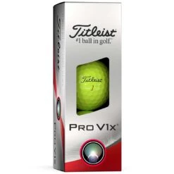 Titleist Pro V1x Yellow Golf Balls -Precision Swing Golf Store titleist 2023 pro v1x yellow golf balls sleeve itempicture