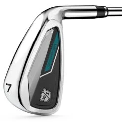 Wilson Staff Wilson Women's Dynapower Irons 12 Wilson Staff Wilson Women's Dynapower Irons -Precision Swing Golf Store wilson womens dynapower irons toe down itempicture